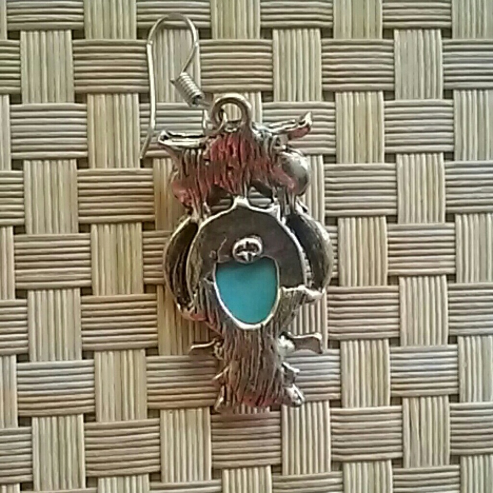 Owl earrings - Picture 3 of 4
